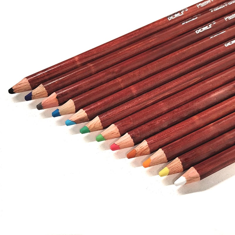 BEMLP 12 Non-toxic Professional Soft Pastel Pencils Drawing Sketches Colored Pencils For Drawing School Lapices De Colores Stationery - Image 2